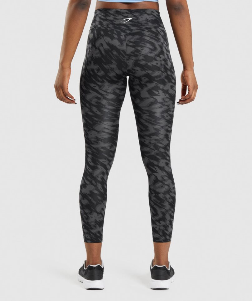 Women's Gymshark Training Leggings Black | CA 357N68